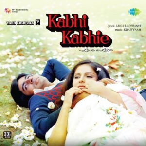 Kabhi Kabhie 2025 LP vinyl record featuring music by Khayyam