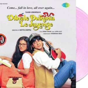 Dilwale Dulhania Le Jayenge New Hindi LP Vinyl Record - Pink