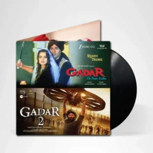 Gadar Ek Prem Katha / Gadar 2 Vinyl Record | 2 LP Set | Bollywood Soundtrack LP | Sunny Deol | Collectible Vinyl