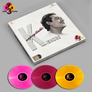 UNFORGETTABLES KISHORE KUMAR : LIMITED 3 LP EDITION - VINYL RECORD ( PRE BOOK )