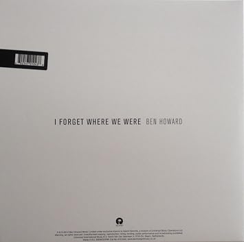 BEN HOWARD - I FORGET WHERE WE WERE - VINYL RECORD - Image 3