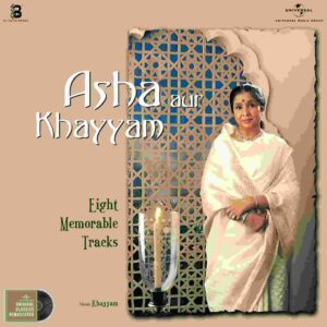 Asha Aur Khayyam Vinyl Record LP – 8 Memorable Tracks by Asha Bhosle | Original Classics Remastered | Bollywood Vinyl Collection